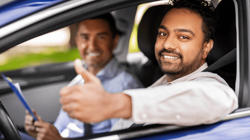person with car finance approved